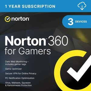 Norton 360 for Gamers 2024 for  3 Devices - USA/Canada
