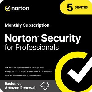 Norton Security for Professionals 2024 for up to 5 Devices [1-Month Subscription] - USA/Canada